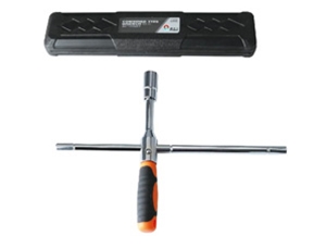 Cross rim wrench